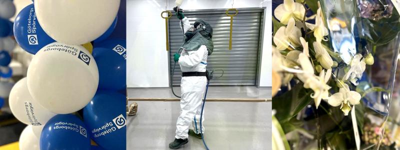 Nyligen invigdes detaljmåleriet och kapaciteten kommer öka successivt under våren. Foto: Göteborgs spårvägar
