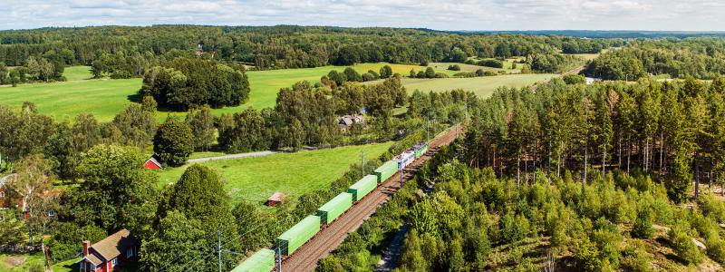 Förbättrat organiskt rörelseresultat i andra kvartalet. Foto: Green Cargo