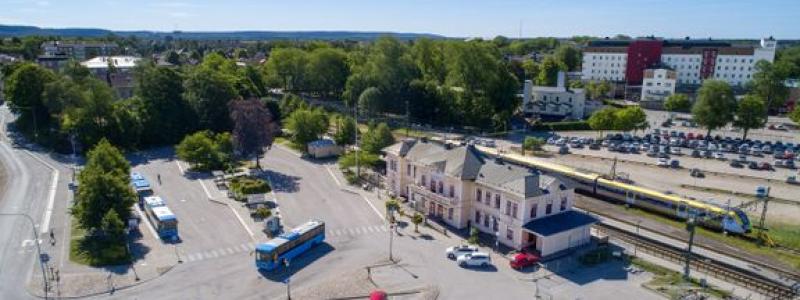 Vänersborgs station. Foto: Vänersborgs kommun