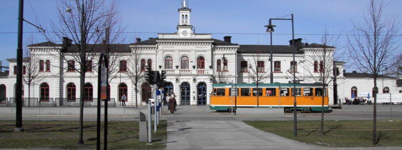 Centralstationen Norrköping april 2005. Foto: Thuresson/Wikimedia Commons/https://commons.wikimedia.org/wiki/File:Centralstationen_Norrk%C3%B6ping_april_2005.jpg
