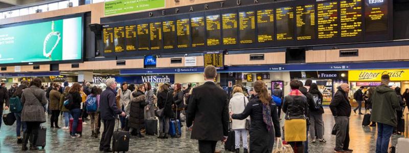 Euston station i Storbritannien. Foto: Network Rail