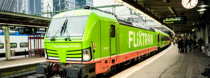 FlixTrain har släppt årets biljetter inför jul och nyår. Foto: FlixTrain