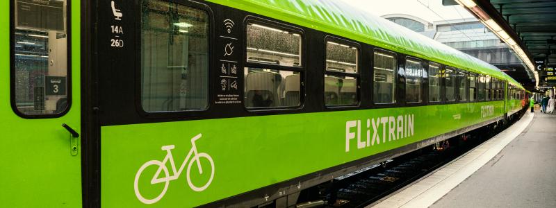 Restiden kortas ned till cirka 3 timmar enkel väg Foto: Flix