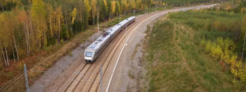 Till skillnad från det förslag som presenterades hösten 2025 ingår nu Gävle–Kringlan dubbelspår och en ny trafikplats på E4 i planen. Foto: Trafikverket