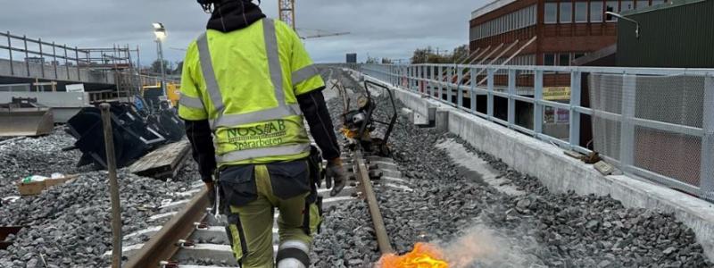 Bron ska vara redo att tas i bruk under 2024. Foto: Trafikverket