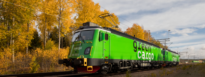 Green Cargo intäkter fortsätter öka. Foto: Green Cargo