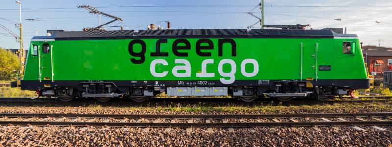 Mb-lok är en av loktyperna som kommer användas för Stegras transporter. Foto: Green Cargo AB