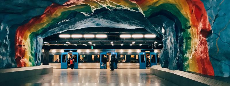 Stadions tunnelbanestation Foto: fred rivett/unsplash