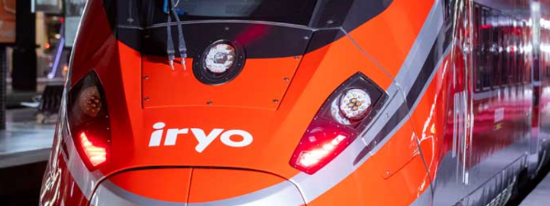 Iryo räknar med att lansera sin första höghastighetstjänst mellan Madrid och Barcelona den 27 november. Foto: Iryo