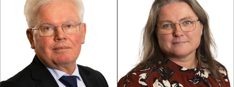 Jan Owe-Larsson och Annsofi Ramevik, Region Östergötland. Foto: Mälardalsrådet