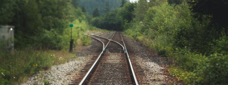 Föråldrade spår är en av orsakerna till att tågens punktlighet har försämrats, anser Tågföretagen. Foto: kari shea unsplash