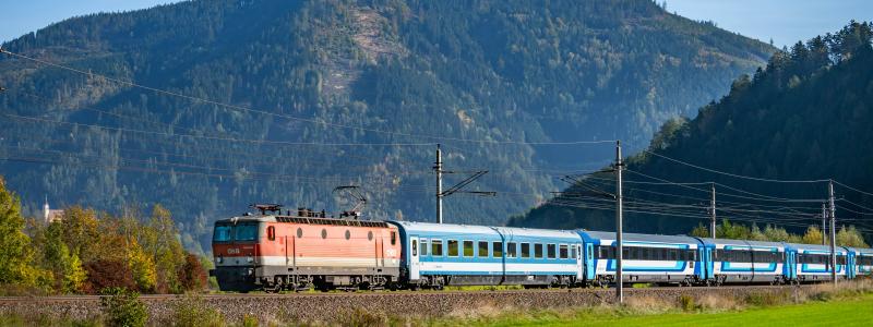 ÖBB 1144 070 anländer med MÁV-Start IC 533 i Österrike. Foto: hungary train/Unsplash
