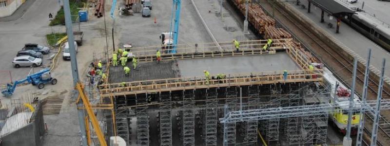 Bron förenar. Foto: Trafikverket