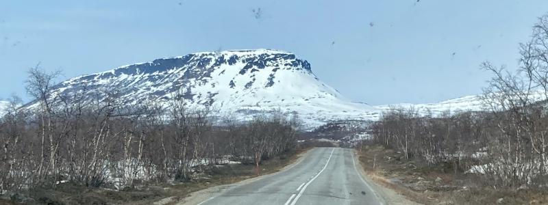Riksväg 21 från Torneå till Kilpisjärvi och vidare fram till norska gränsen kommer att ingå i TEN-T-nätet. Foto: Tornedalsrådet