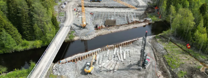 Uppdraget har inkluderats att utreda och föreslå olika finansieringslösningar för en möjlig framtida dubbelspårsbyggnad på järnvägssträckan Luleå–Boden. Foto: Trafikverket