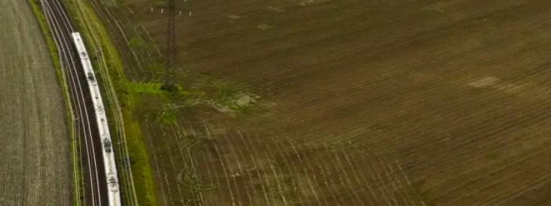 Två spår mellan Hässleholm och Lund ska bli fyra. Foto: Trafikverket