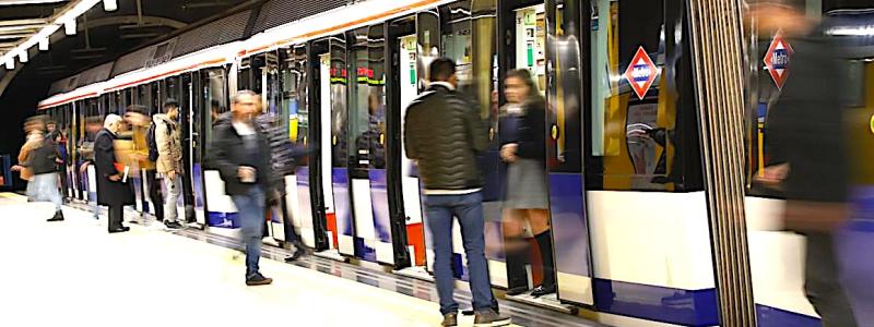 Madrids Metro. Foto: Alstom