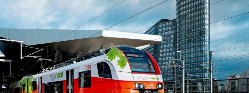 Desiro Mainline, här i österrikiska färger. Foto: Siemens Mobility
