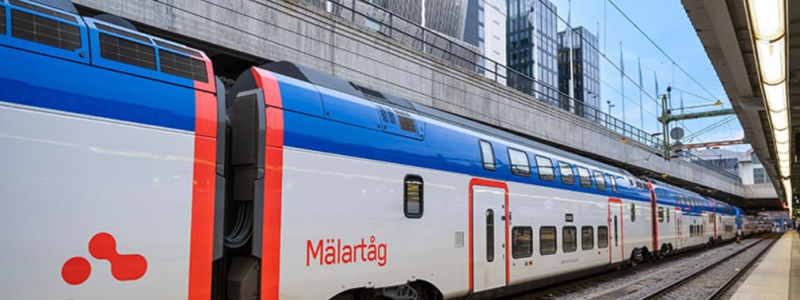 Mälardalsrapporten ger insikt i hur man kan förbättra punktligheten och effektiviteten i vårt järnvägssystem. Foto: MTR