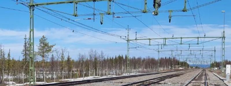 För att öka kapaciteten på Malmbanan ska bangårdarna i Harrträsk, Nuortikon, Polcirkeln, Näsberg, Ljuså och Buddbyn åtgärdas. Foto: Trafikverket