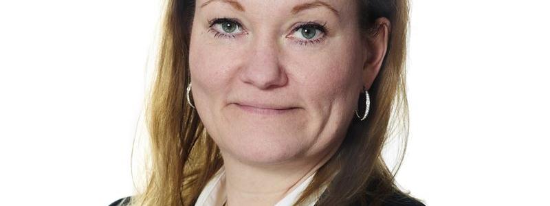 Marie Forsström kommer närmast från GK Sverige. Foto: Infranord
