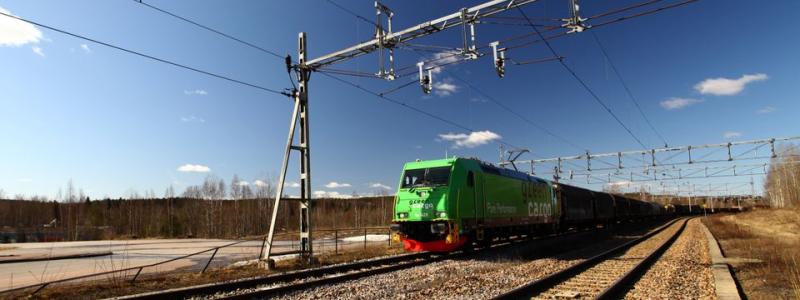 Mb-lok är en av loktyperna som kommer användas för Stegras transporter. Foto: Green Cargo AB