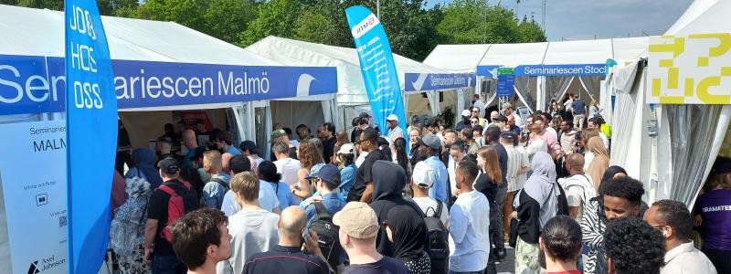 MTR:s rekryteringsevent på Järvaveckan. Foto: MTR