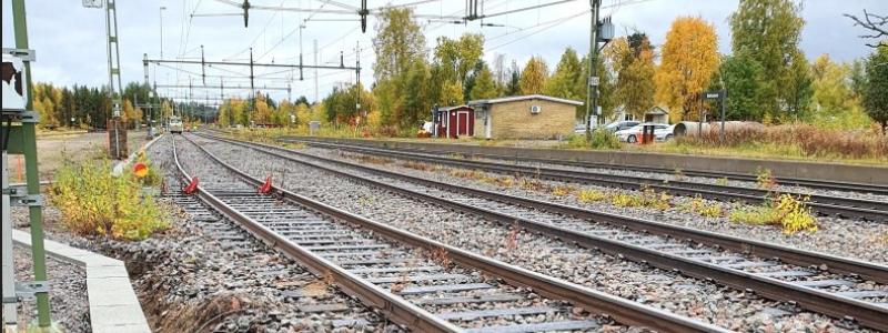 Nattavaara bangård Foto: Trafikverket