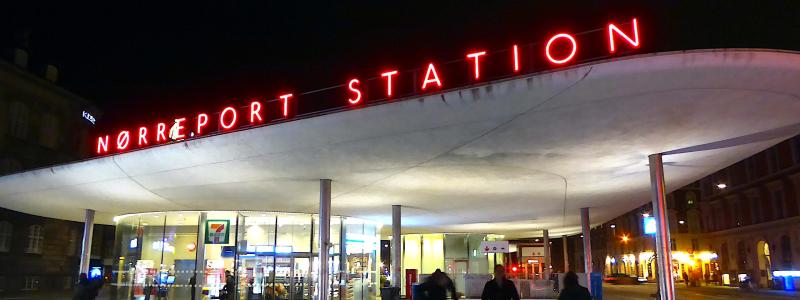 Norreport station i Köpenhamn: Foto: Wikipedia Common, kredit: Leif Jørgensen