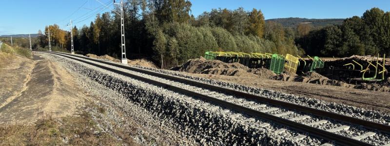 De branta sluttningarna med fallhöjder upp till 200 meter bidrog till att vattnet samlades snabbt och med stor kraft Foto: Skogsindustrierna/Privat