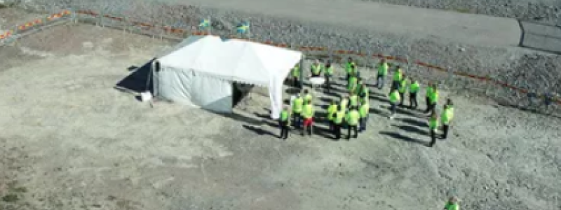 Med en ny godsbangård förbättras kapaciteten för godstrafiken på järnvägen. Foto: Trafikverket