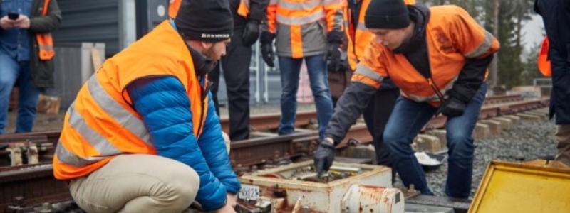 Det finns fem utbildningar för järnvägsbranschen på Nässjöakademin till hösten. Foto: Amelie Bergman/Arkivbild