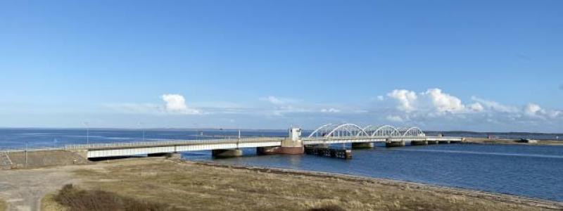 Banedanmark genomför ett stort förnyelse- och underhållsprojekt på Oddesundsbron. Foto: Banedanmark