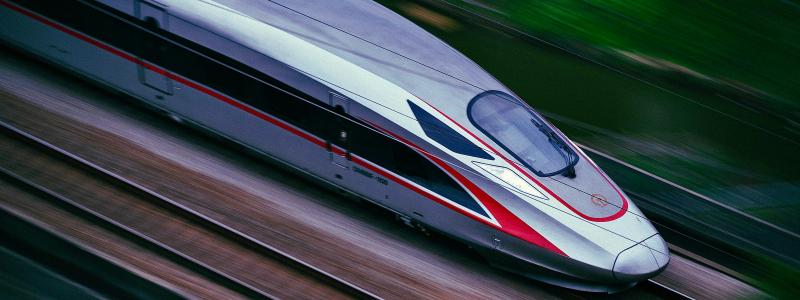 Kinesiskt höghastighetståg. Foto: 7/Unsplash