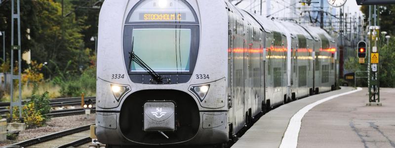 Trycket på järnvägsnätet blir allt hårdare. Foto: SJ