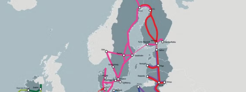 Nu tillkommer sträckningen Oslo-Stockholm i nya TEN-T. Bild: Oslo-STHLM 2.55