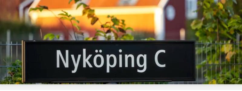 Arbetsområdet sträcker sig från Nyköpingsån i öst och vidare västerut. Foto: Trafikverket