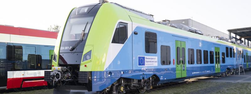 Den första enheten är nu färdigställd, samtidigt som ytterligare tåg befinner sig i olika produktionsskeden. Foto: Škoda