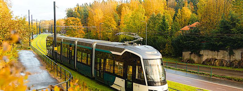 Den första delen av upphandlingen inkluderar beställning av 30 stycken Typ A-spårvagnar och 33 stycken Typ B-spårvagnar, med option på ytterligare tjänster och produkter för att stödja verksamheten och framtida expansioner. Foto: Pääkaupunkiseudun Kaupunkiliikenne Oy