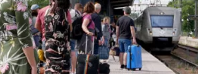 Persontågen nådde en punktlighet på 89,5 procent under augusti. Foto: Trafikverket