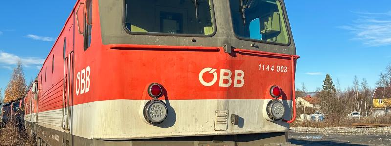 Det österrikiska 1144 loket. Foto: Railcare