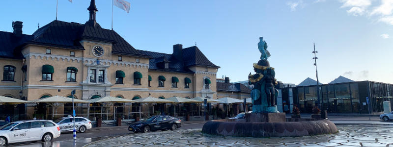 Uppsala station. Foto: Resenärerna