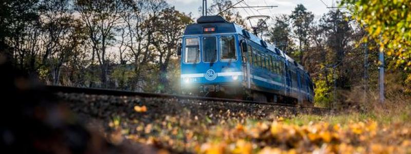 Roslagsbanan i Stockholm. Bild: SL