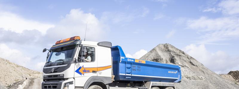 Åkeribolaget får ett omfattande och långsiktigt uppdrag inom massahantering inom Ostlänkens Kolmårdsentreprenad. Foto: Bellman Group