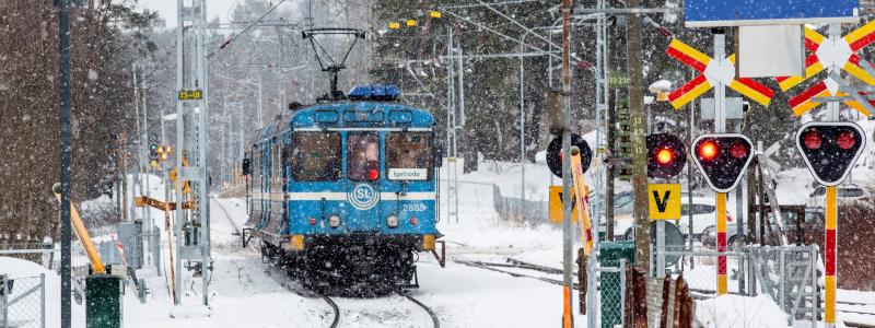 Saltsjöbanan. Foto: SL pressbild