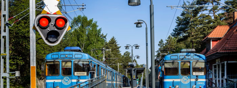 Saltsjöbanan. Foto: SL