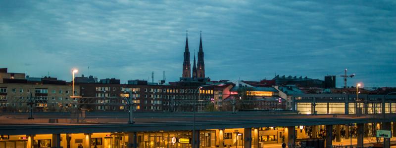Den första etappen av spårvägen ska gå från Uppsala centralstation till Gottsunda och Ultuna. Foto: Shubhesh Aggarwal/Unsplash