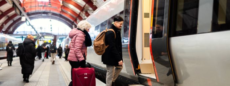 Resandet med tåg ökar i Skåne Fotograf/Källa: Öresundståg/Apelöga