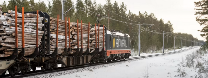 Hector Rail  och Trätåg har samarbetat sedan 2016. Foto: Hector Rail