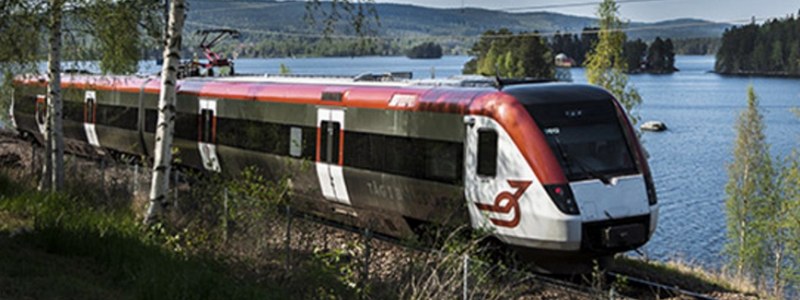 Infranord  tar basunderhåll på Bergslagspendeln och Dalabanan. Bergslagspendeln. Foto: Region Västmanland